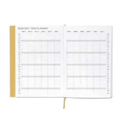 Octagon | Agenda Weekly Planner A5 Camel 2026-2027 (Semanal)