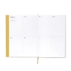 Octagon | Agenda Weekly Planner A5 Camel 2026-2027 (Semanal)