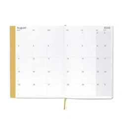 Octagon | Agenda Weekly Planner A5 Camel 2026-2027 (Semanal)