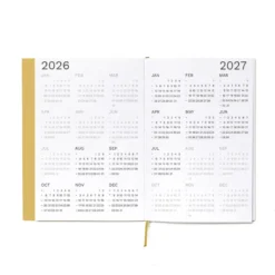 Octagon | Agenda Weekly Planner A5 Camel 2026-2027 (Semanal)