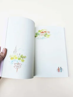 Paperways | Cuaderno de Viaje Ilustrado L'Après-midi Paris Blossom