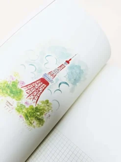 Paperways | Cuaderno de Viaje Ilustrado L'Après-midi Tokyo Tower
