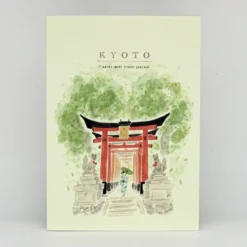 Paperways | Cuaderno de Viaje Ilustrado Travel Journal L'Après-midi Kyoto Inari
