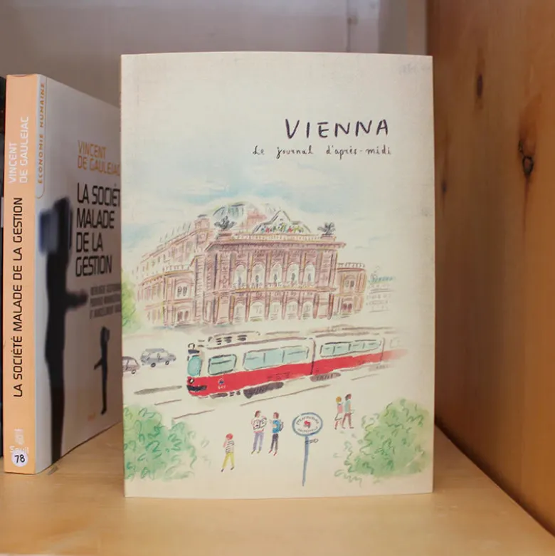 Paperways | Cuaderno de Viaje Ilustrado Travel Journal L'Après-midi Vienna