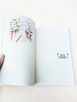 Paperways | Cuaderno de Viaje Ilustrado Travel Journal L'Après-midi Kyoto Kiyomizu Spring
