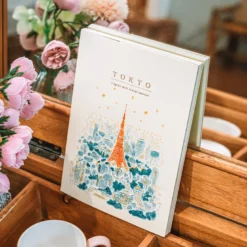 Paperways | Cuaderno de Viaje Ilustrado Travel Journal L'Après-midi Tokyo Tower Night