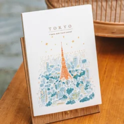 Paperways | Cuaderno de Viaje Ilustrado Travel Journal L'Après-midi Tokyo Tower Night