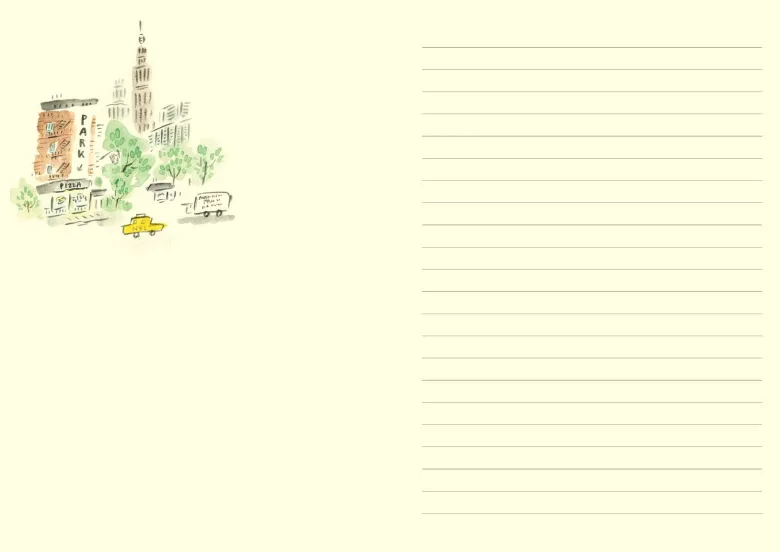 Paperways | Cuaderno de Viaje Ilustrado L'Après-midi New York City