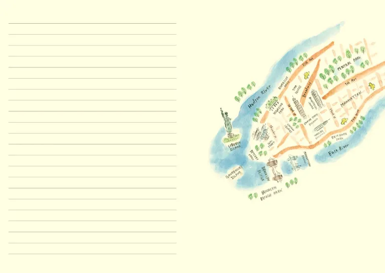 Paperways | Cuaderno de Viaje Ilustrado L'Après-midi New York City