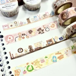 Papier Platz | Nakauchi Waka Bear and Sweets Washi Tape
