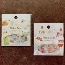 Papier Platz | Pegatinas Flake Kuma Teatime