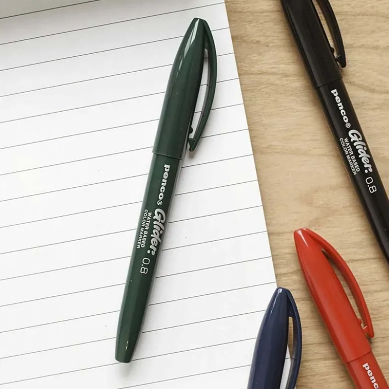 Penco | Bolígrafo Glider 0.8 Dark Green