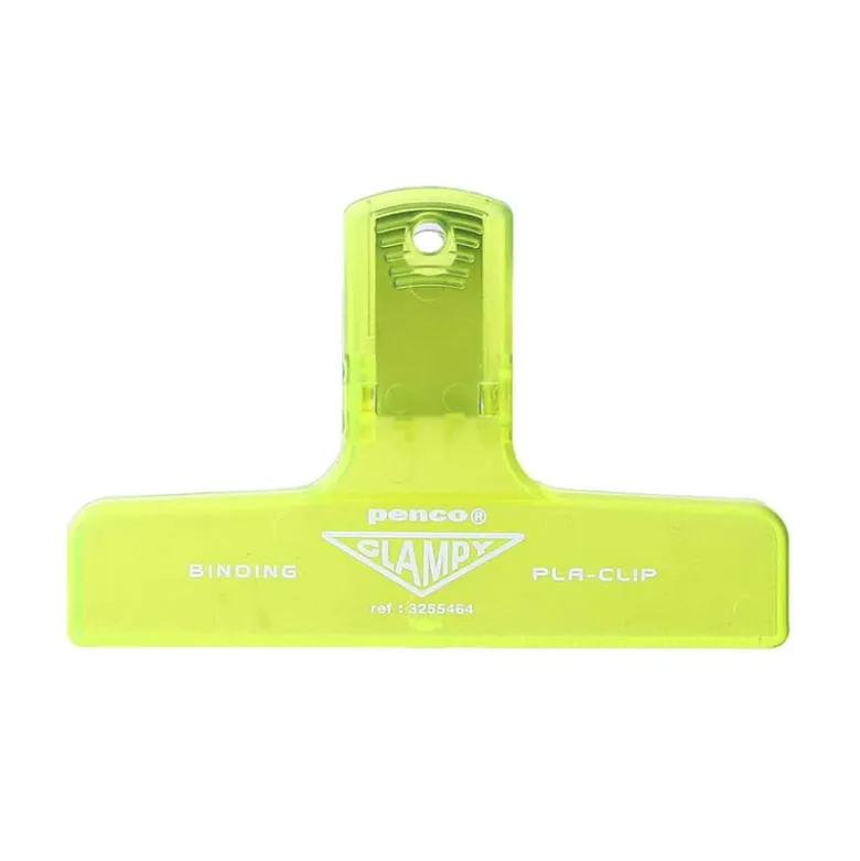 Penco | Clip de Plástico Clear Yellow