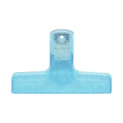 Penco | Clip de Plástico Glitter Light Blue