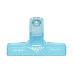 Penco | Clip de Plástico Glitter Light Blue