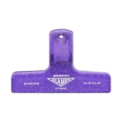 Penco | Clip de Plástico Glitter Purple