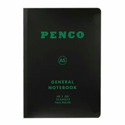 Penco | Cuaderno Soft PP A5 Black (Rayas)