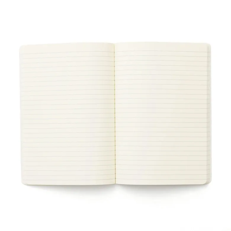 Penco | Cuaderno Soft PP A6 Black (Rayas)