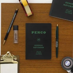 Penco | Cuaderno Soft PP A6 Black (Rayas)