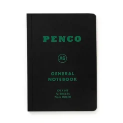 Penco | Cuaderno Soft PP A6 Black (Rayas)