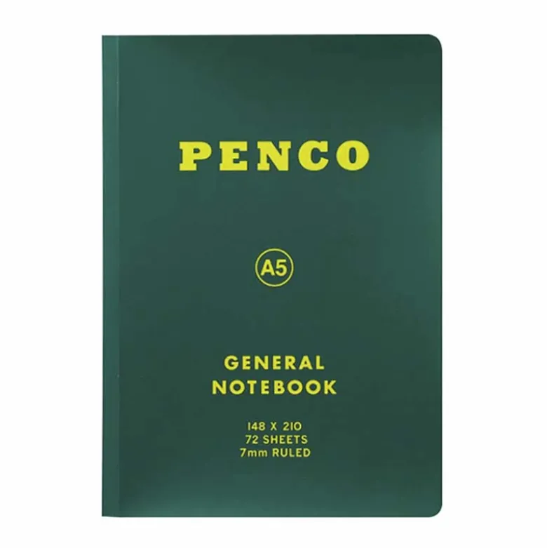 Penco | Cuaderno Soft PP A5 Green (Rayas)