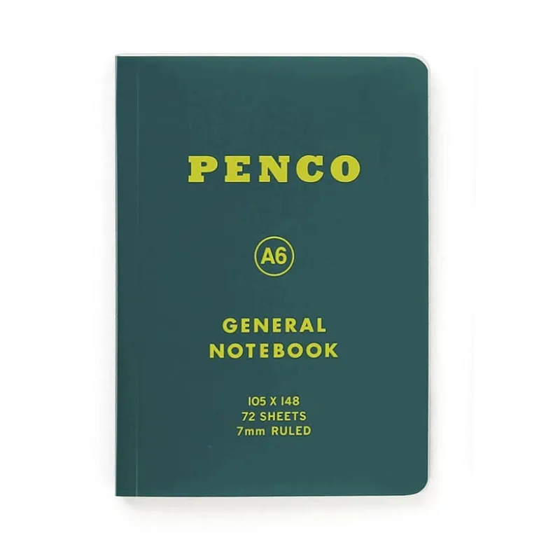 Penco | Cuaderno Soft PP A6 Green (Rayas)
