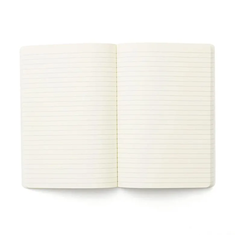 Penco | Cuaderno Soft PP A6 Green (Rayas)