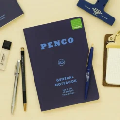 Penco | Cuaderno Soft PP A5 Navy (Rayas)