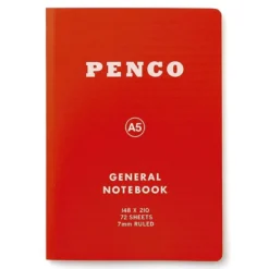 Penco | Cuaderno Soft PP A5 Red (Rayas)