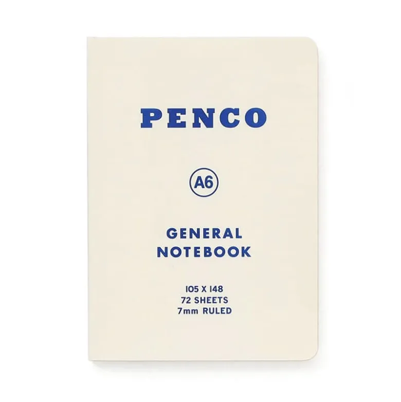 Penco | Cuaderno Soft PP A6 White (Rayas)