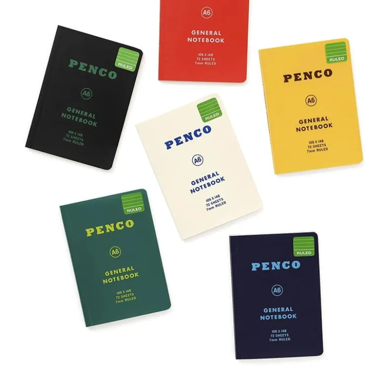 Penco | Cuaderno Soft PP A6 White (Rayas)