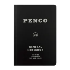 Penco | Cuaderno Soft PP B6 Black