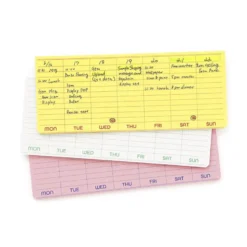 Penco | Notas Adhesivas Weekly Pink