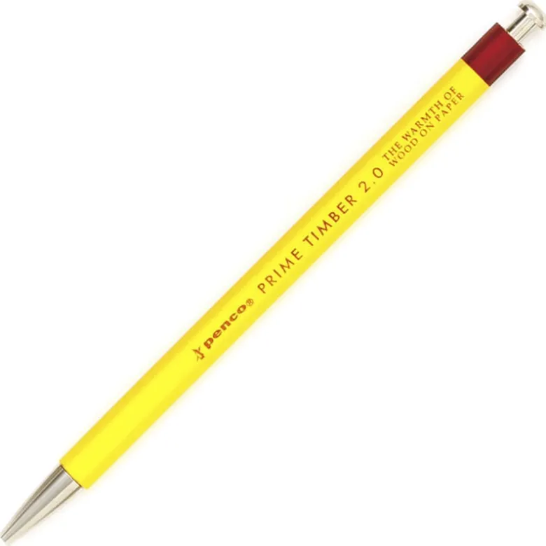Penco | Portaminas Prime Timber Yellow 2.0mm