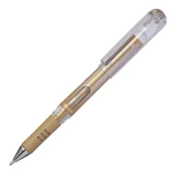 Pentel | Bolígrafo de Tinta Dorada Hybrid Gel 1.0