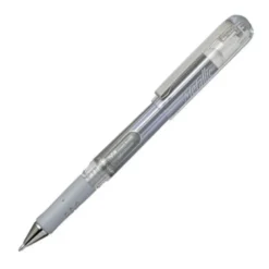 Pentel | Bolígrafo de Tinta Plateada Hybrid Gel 1.0
