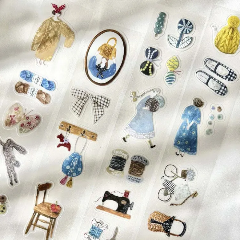 Pion | Pegatinas en Rollo Fabric Matte PET Tape