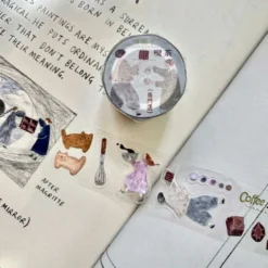 Pion | Pegatinas en Rollo Mini Girl Candy Matte PET Tape