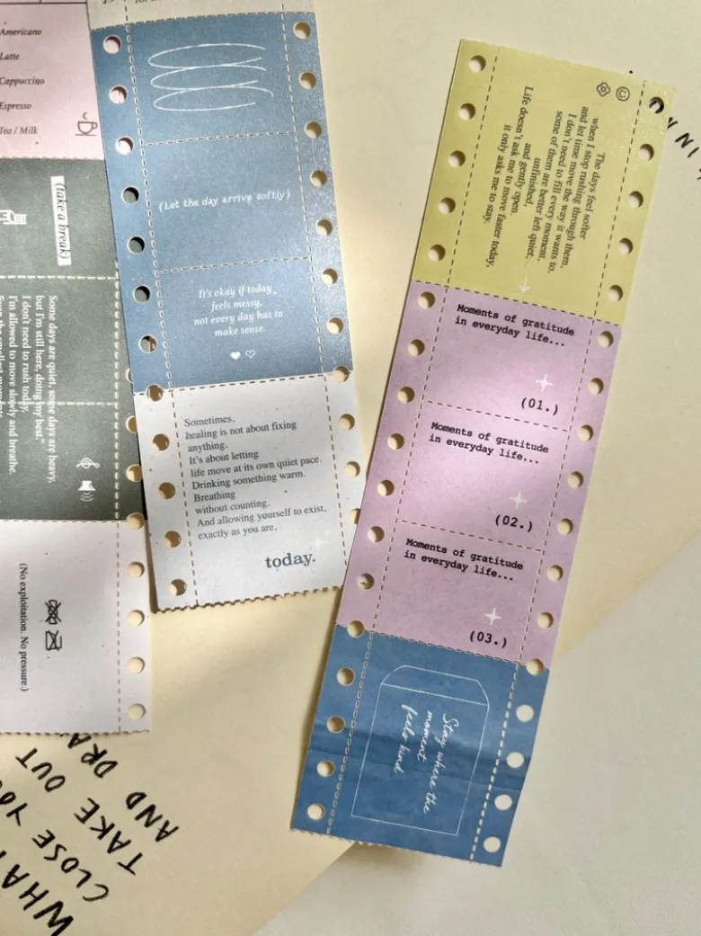 Pion | Report Paper Shaped Paper Tape