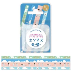 RyuRyu | Set de Washi Tapes Slim Ice Friends