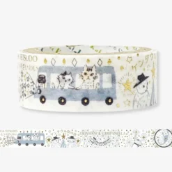 Seal-do | Kirapika Kenji Miyazawa Journey Agate Washi Tape