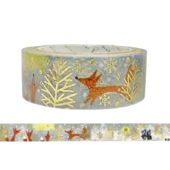 Seal-do | Kirapika Kenji Miyazawa Snow Crossing Washi Tape