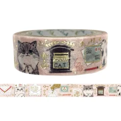 Seal-do | Kirapika My Dear Cats Letter Cats Washi Tape
