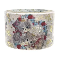 Seal-do | Kirapika Rose Cat Washi Tape