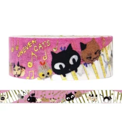 Seal-do | Kirapika Uneven Cats Washi Tape