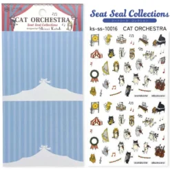 Seal-do | Pegatinas Cat Orchestra
