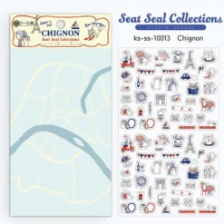 Seal-do | Pegatinas Chignon