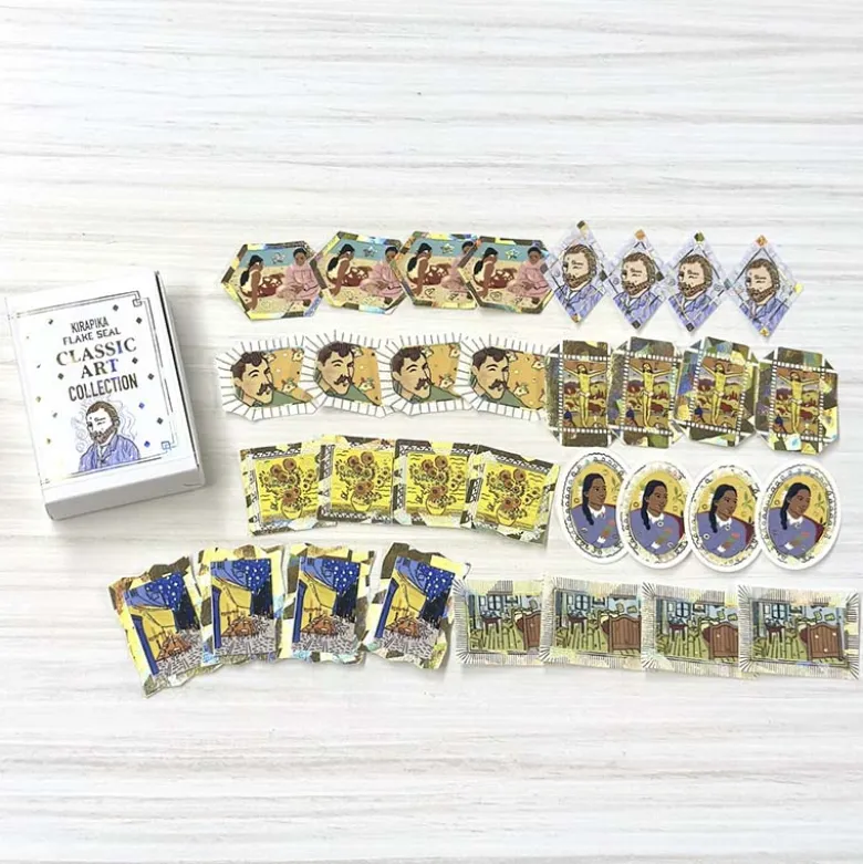 Seal-do | Pegatinas en Cajita Kirapika Classic Art Collection Van Gogh & Paul Gauguin
