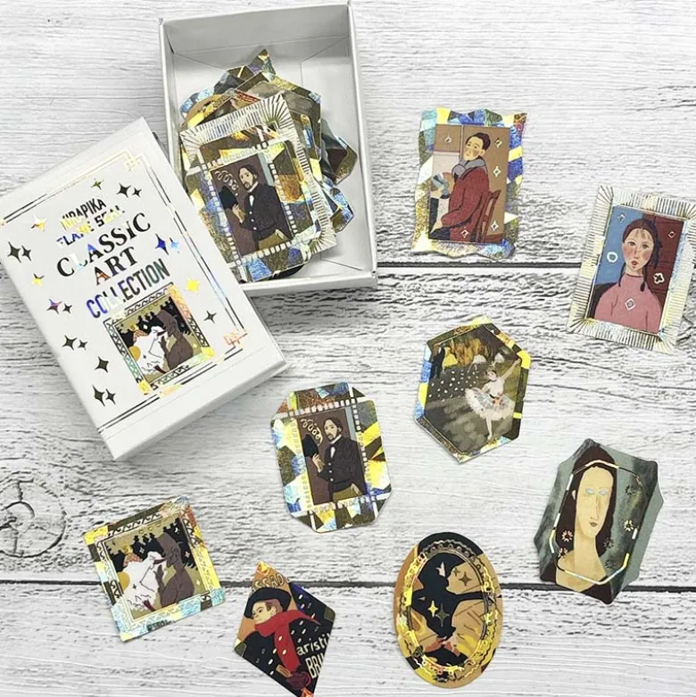 Seal-do | Pegatinas en Cajita Kirapika Classic Art Collection France