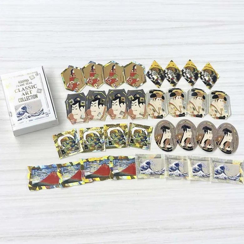 Seal-do | Pegatinas en Cajita Kirapika Classic Art Collection Japanese